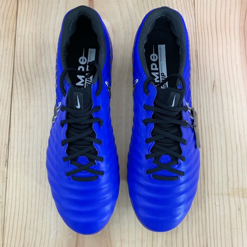 Nike Tiempo Legend 7 Elite FG Soccer Cleats Blue - Picture 5 of 8